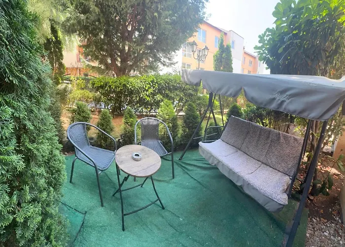 Monte Carlo Vaio - 1br Garden - With Direct Pool Access Daire Sunny Beach